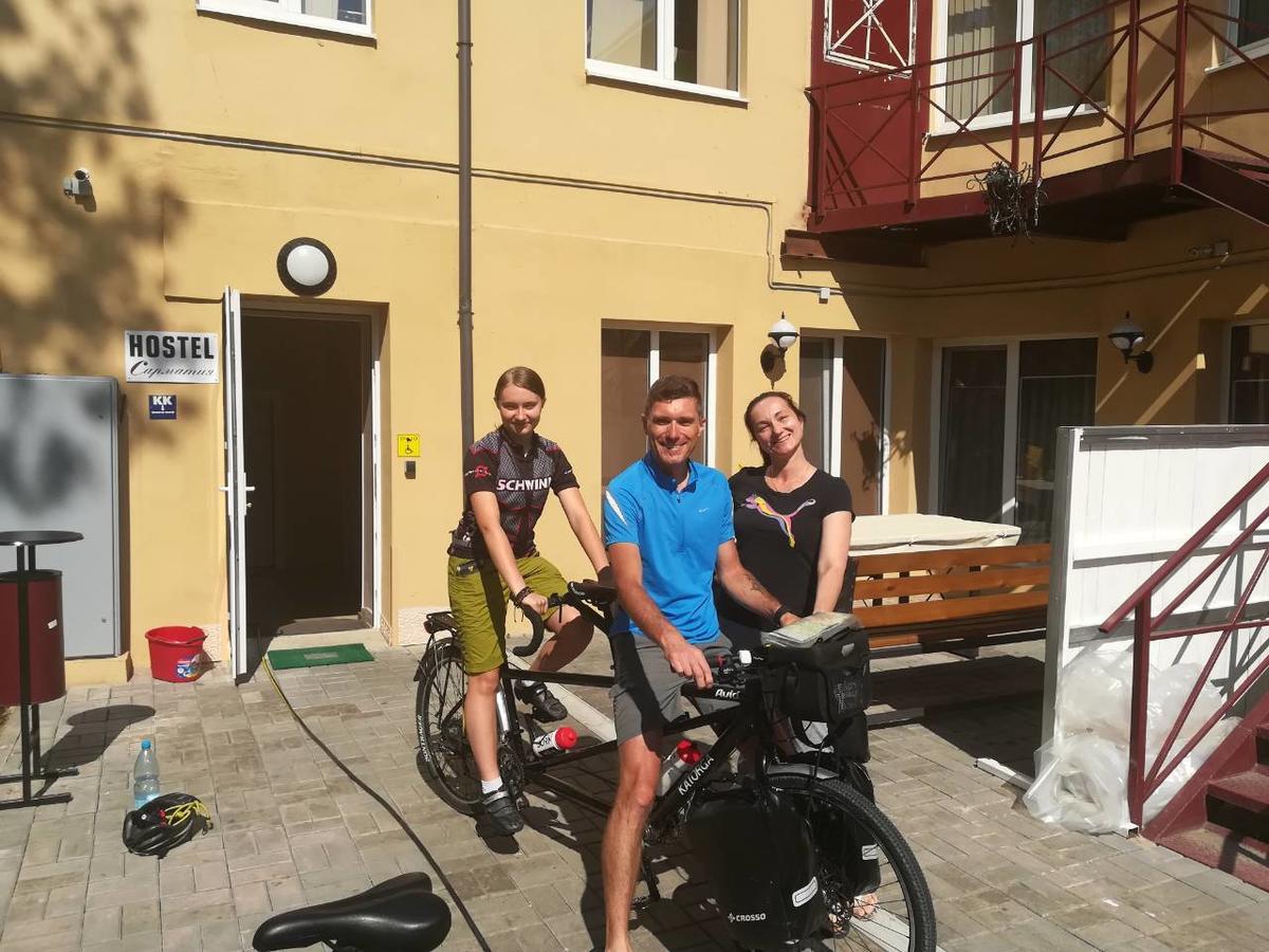 Hostel Sarmatia กรอดโน ภายนอก รูปภาพ